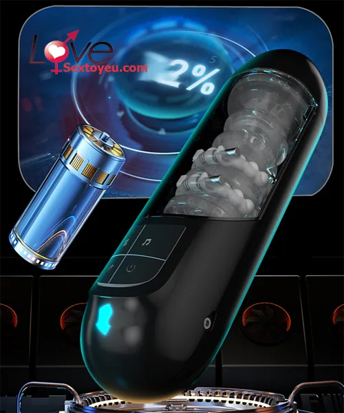 Aqua X7 Waterproof Slim Pulsing Male Masturbator — hình 9