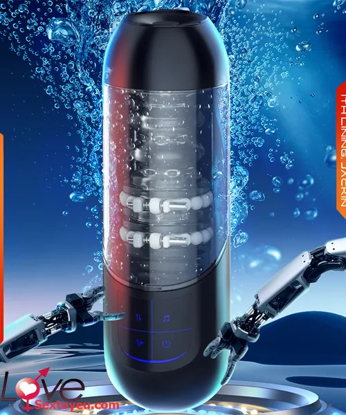 Aqua X7 Waterproof Slim Pulsing Male Masturbator — hình 10