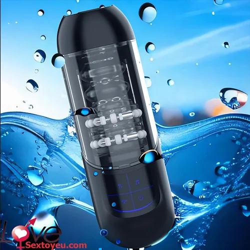 Aqua X7 Waterproof Slim Pulsing Male Masturbator — hình 2