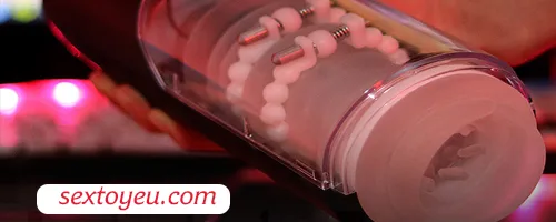 Aqua X7 Waterproof Slim Pulsing Male Masturbator — hình 8
