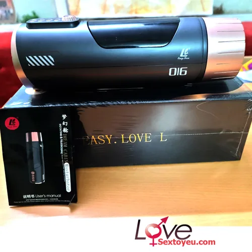 Easy Love Dream Cabin Auto Thrusting Heat Vibrator 29cm — Immersive Audio Experience with Multi-Language Moans