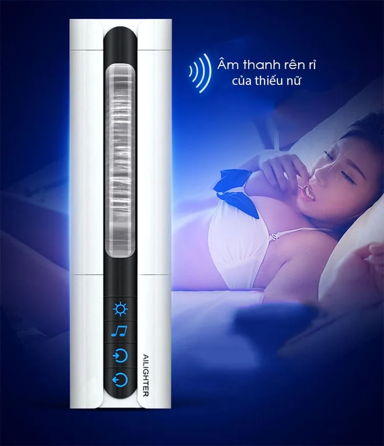 AD40B Heated Automatic Male Suction Masturbator TPE ABS — hình 6