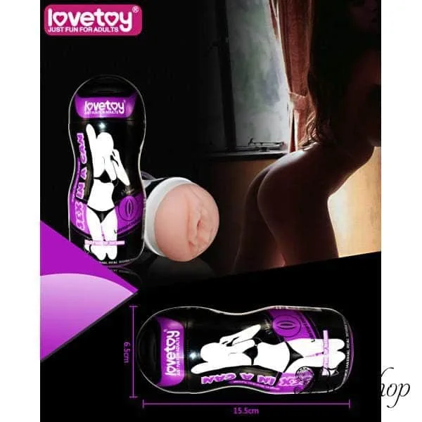 AD42 Soft Silicone Premium Male Masturbator for Intense — Compact & Travel-Friendly Design