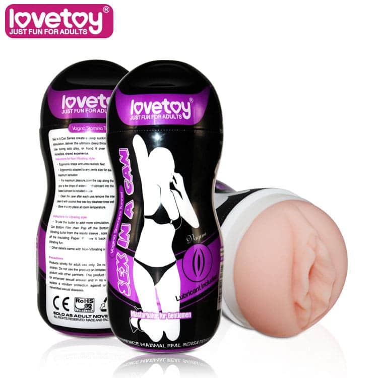 AD42 Soft Silicone Premium Male Masturbator for Intense — Easy to Use & Maintain
