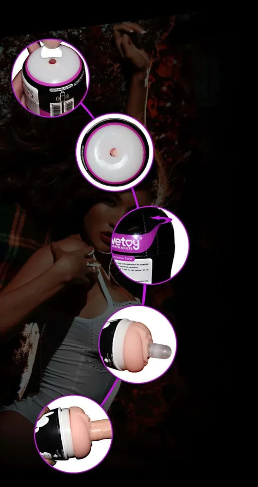 AD42 Soft Silicone Premium Male Masturbator for Intense — Benefits for Sexual Health and Well-being