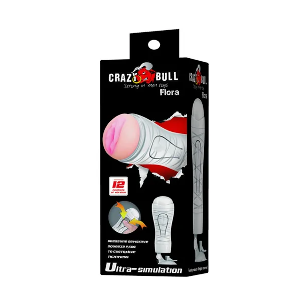 Crazy Bull Flora Wall-Mountable 12-Mode Vibrating Pussy — hình 9