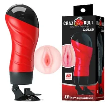 AD45A Wall-Mounted Vibrating Realistic Masturbator — hình 3