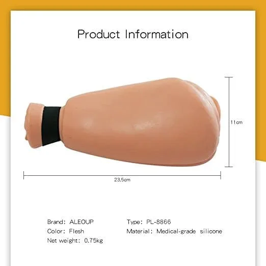 AD53 Water-Filled Silicone Male Masturbator Ultra Realistic — Premium Silicone Material and Safety