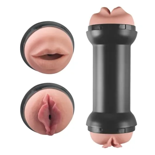 AD54 Premium Double-Ended Realistic Soft Masturbator — Designed to feel just like the real thing, this innovative