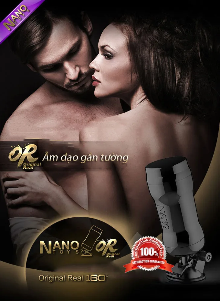 Nano Original Realistic Wall-Mounted Male Masturbator Toy — Elegant Design and Superior Quality
