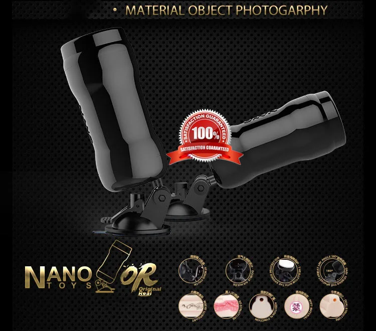 Nano Original Realistic Wall-Mounted Male Masturbator Toy — hình 5