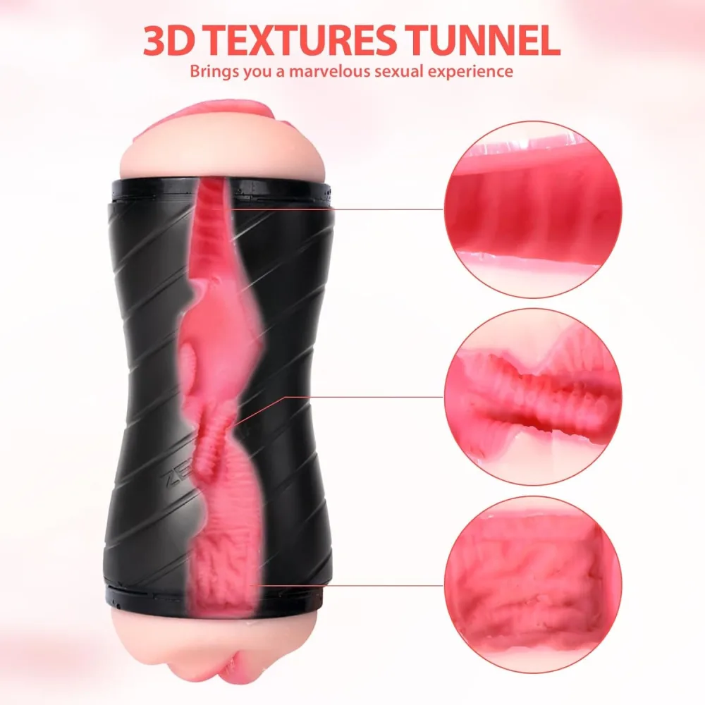 Zemalia Dual End Male Masturbator Affordable Realistic — Key Features You'll Love