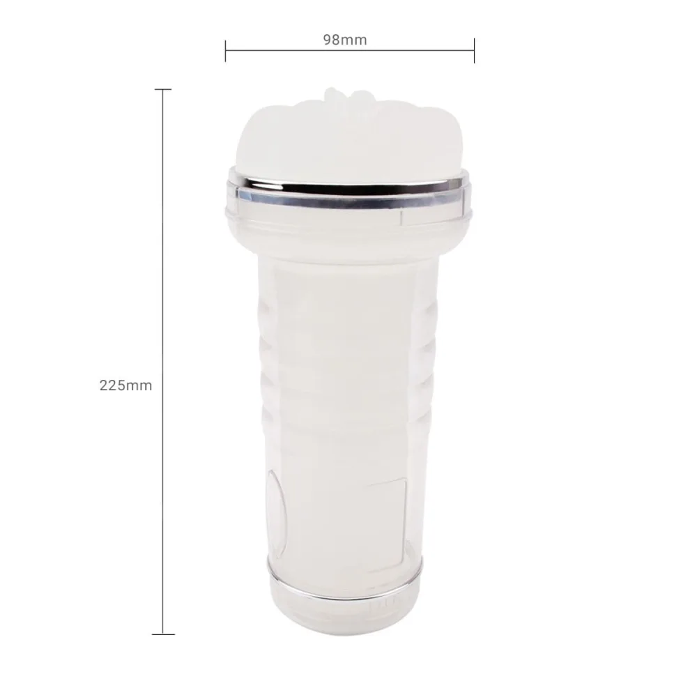 Transparent MX Grip Realistic Male Masturbator — Exceptional Material & Modern Design