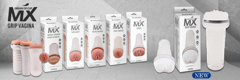 Transparent MX Grip Realistic Male Masturbator — Crafted from premium materials, this high-quality sex toy