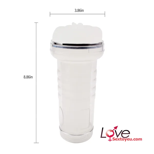 MX Grip Transparent Male Masturbation Cup – Realistic — Premium Material and Safe Design