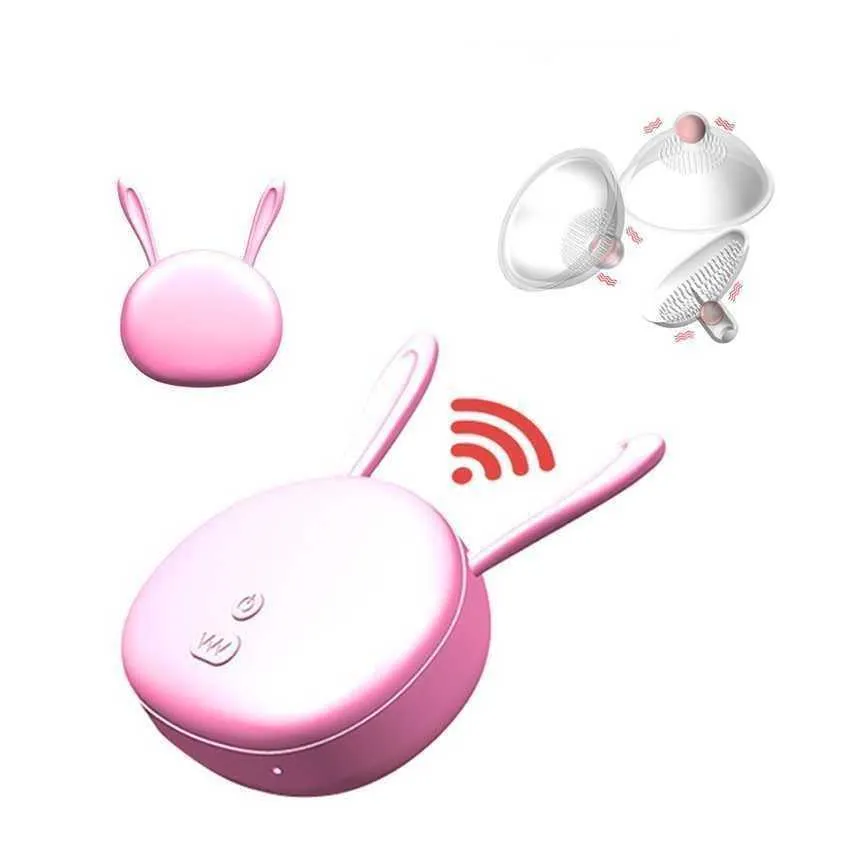 Remote-Controlled Silicon Breast Massage Vibrator 10 Modes — hình 6