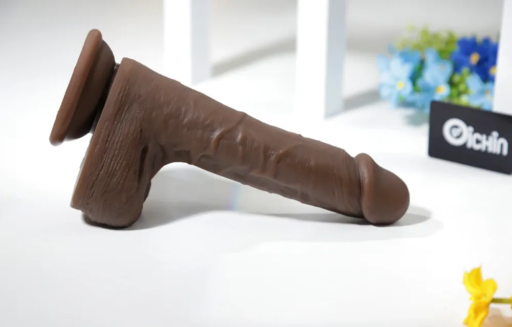 Aiya 9-Mode Vibrating Rotating Realistic Dildo Soft Touch — Realistic & Powerful Design