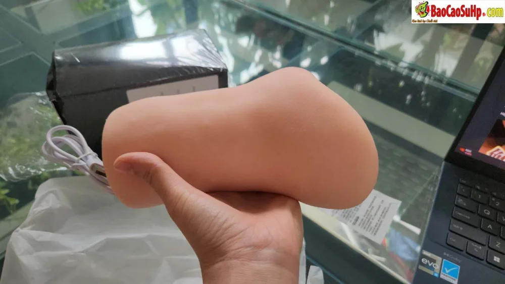 Super Large Heated Realistic COC Gondo Fire Male Masturbator — hình 3