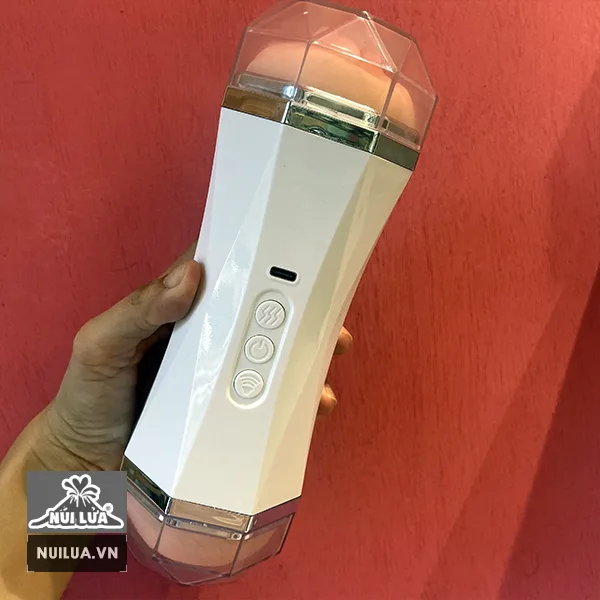 Luba Double Ended Vibrating Rumble Erotic Male Masturbator — hình 2
