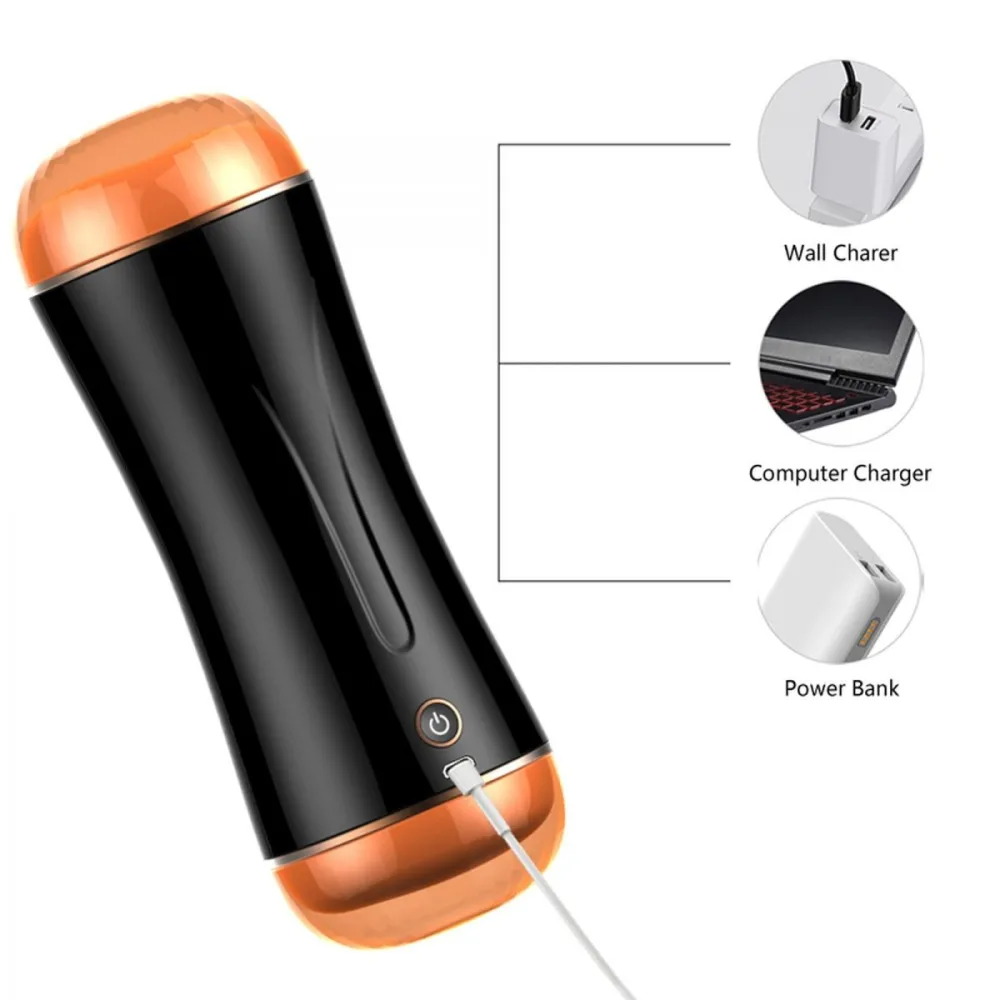 Fox Mini Dual Head Super Vibrating Masturbator — hình 2