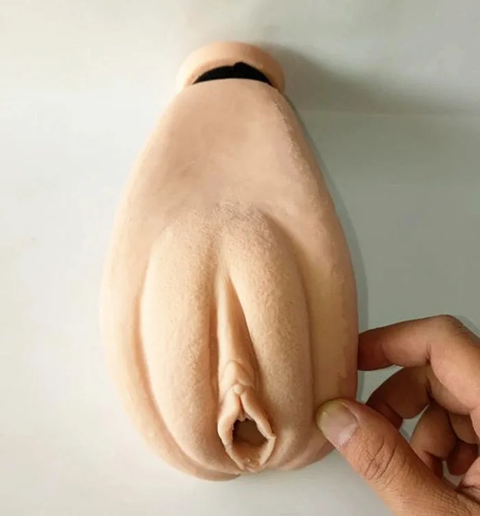 Water Inflatable Realistic Male Masturbator Safe PVC — Unique Water-Inflation Technology for Intense Sensations