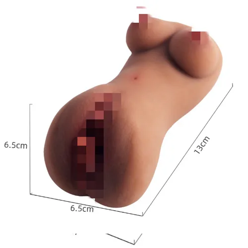 Mini Silicone Male Masturbator Realistic Soft Pocket Pussy — Its compact size makes it discreet and easy to carry