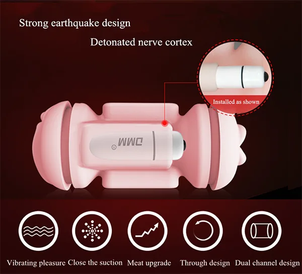 DMM Bao She III Dual-Head Vibrating Handheld Masturbator — hình 2