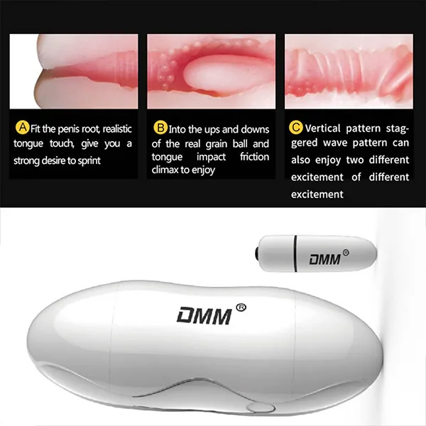 DMM Bao She III Dual-Head Vibrating Handheld Masturbator — hình 3