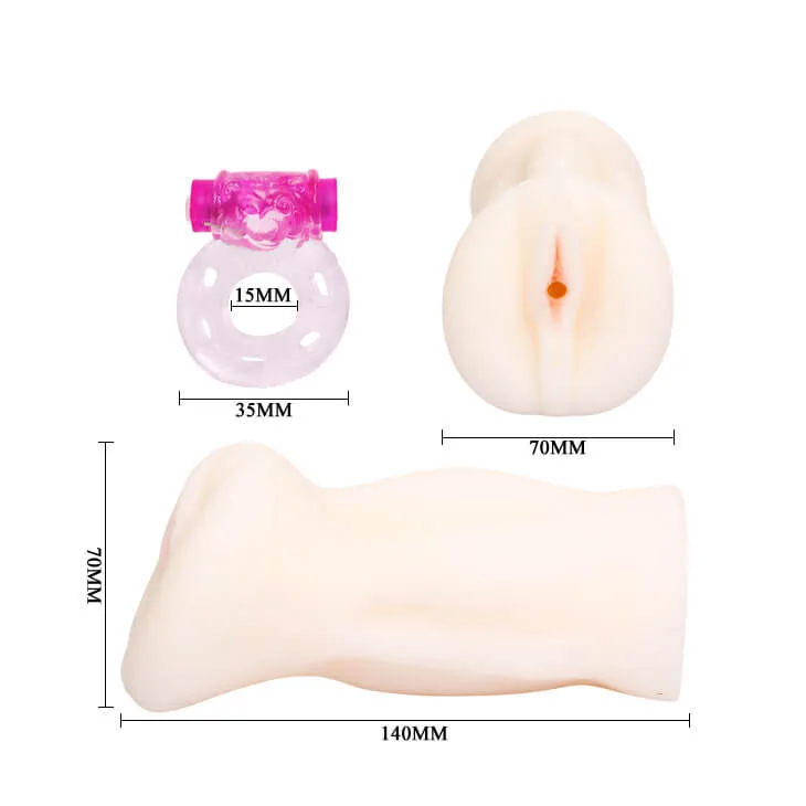 AD06B Handheld Soft Silicone Vibrating Tight Male — Premium Material and Perfect Dimensions