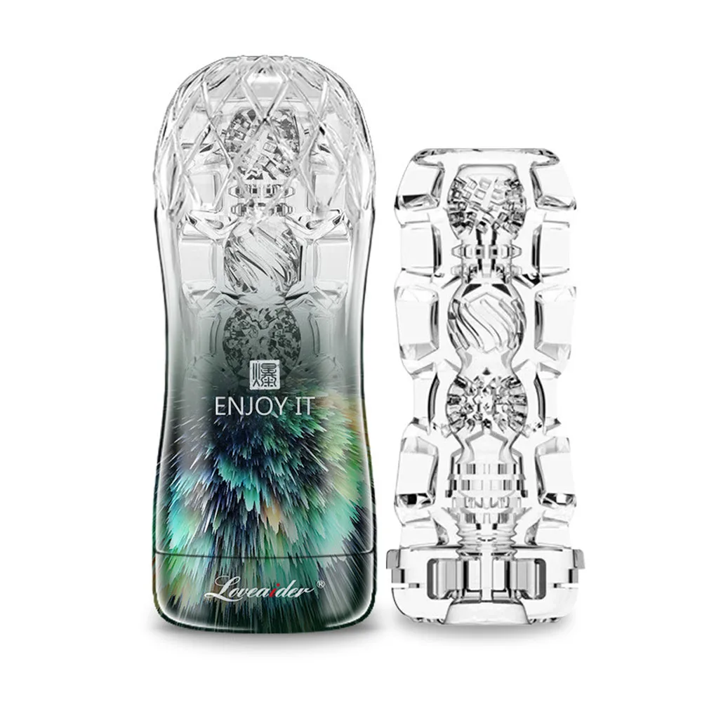 Loveaider Transparent Soft Masturbator Cup for Men — hình 5