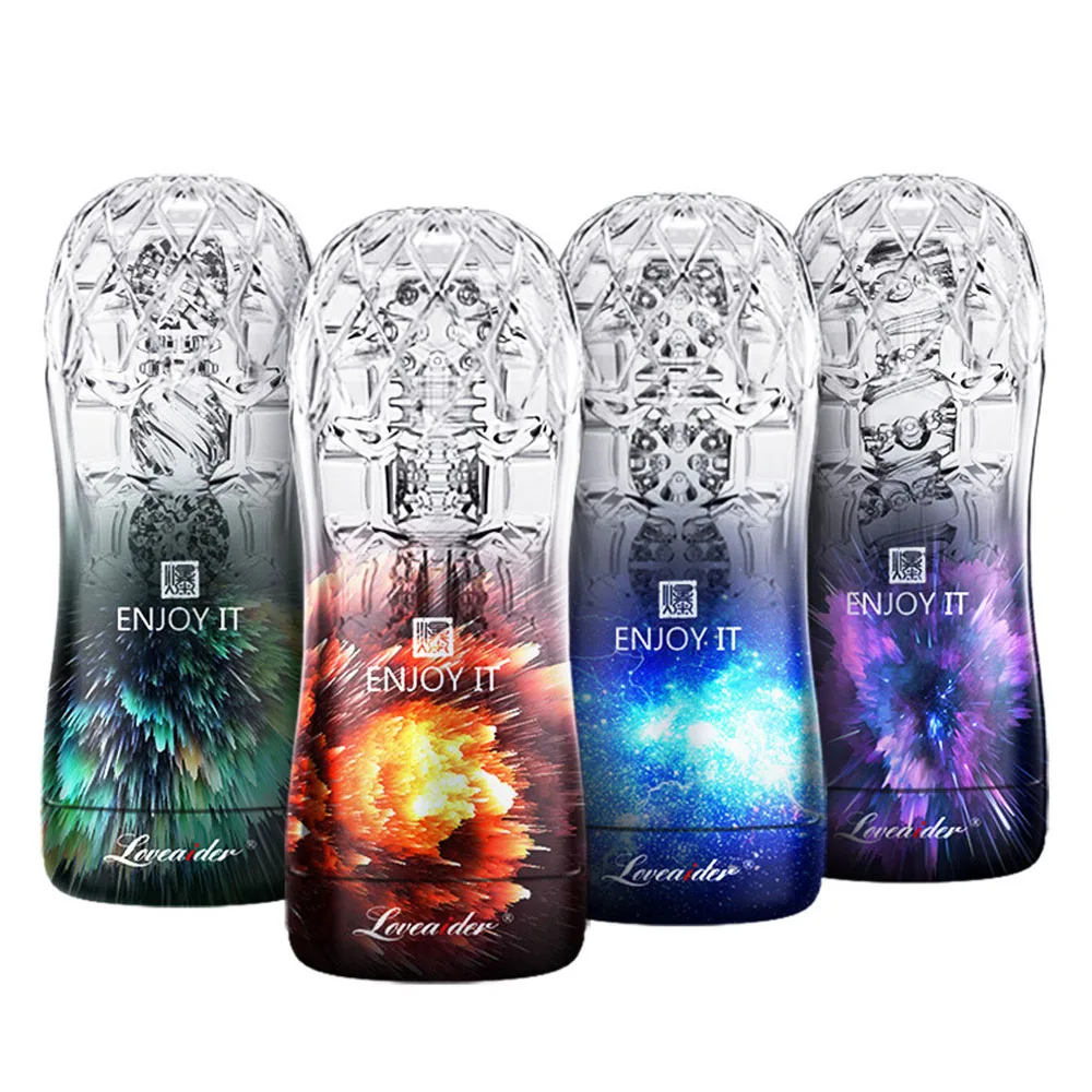 Loveaider Transparent Soft Masturbator Cup for Men — hình 8