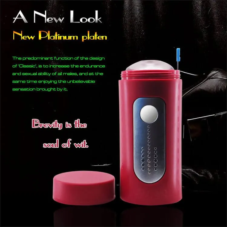 Youcup AD24A Split Cup Silicone Masturbator Smart Design — Intricately Designed Inner Tunnel for Maximum Stimulation