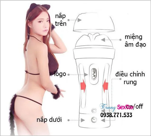 Evo 5D Extreme Suction Male Masturbation Sleeve Pleasure — Just press a button and let Evo 5D take care of the rest