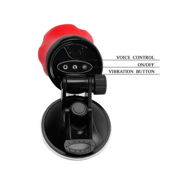 Crazy Bull Flora Suction Wall Mount Vibrating Masturbator — hình 7