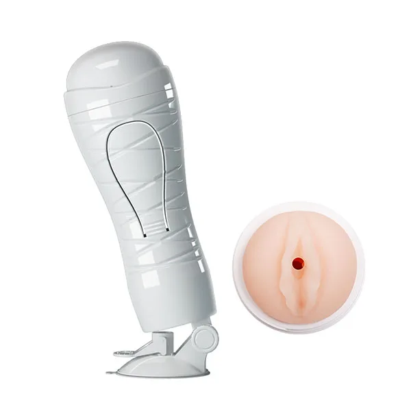 Crazy Bull Flora White Wall-Mounted Vibrating Realistic — Crafted with precision and attention to detail, it
