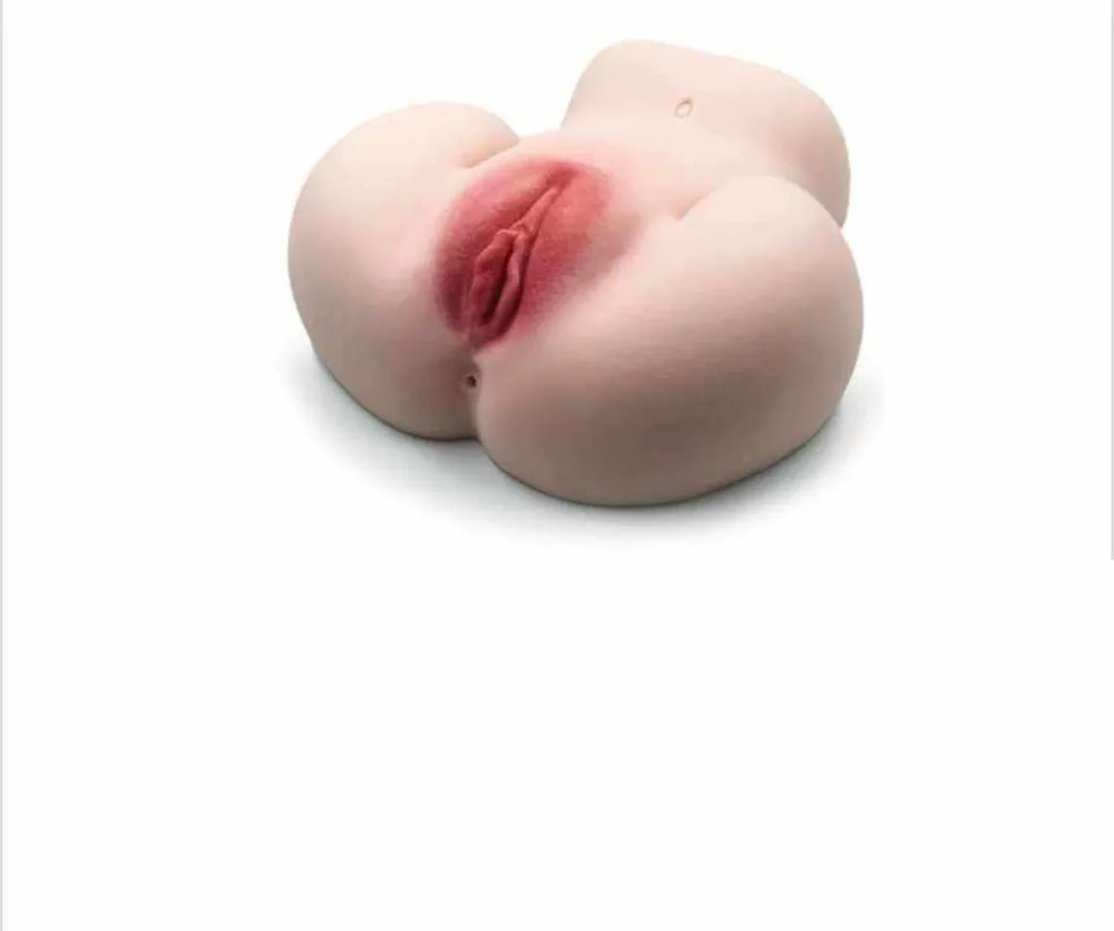 Soft Moaning Buttocks Masturbator TPU Realistic Pleasure Toy — Exciting Vibrating Sounds for Added Sensation