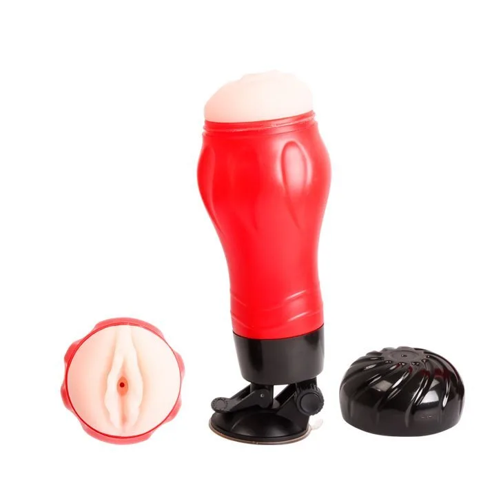 Crazy Bull Flora Red 12-Speed Penis Massager Flashlight — hình 4
