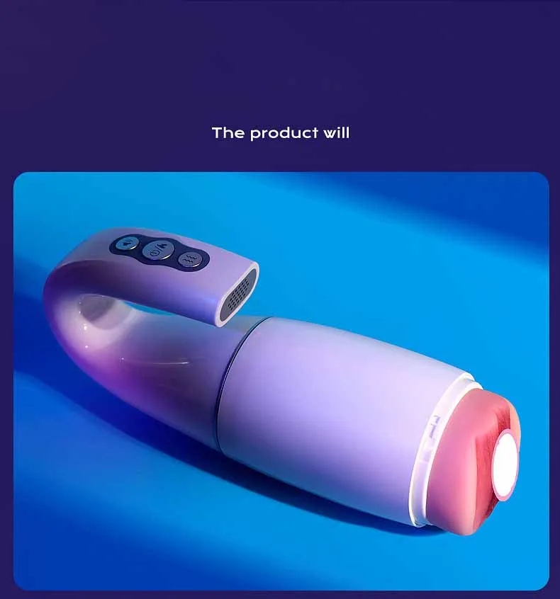 SWAN CUP 12-mode vibrating heated masturbator, premium — Powerful 12 Mode Vibrations & Sensory Effects