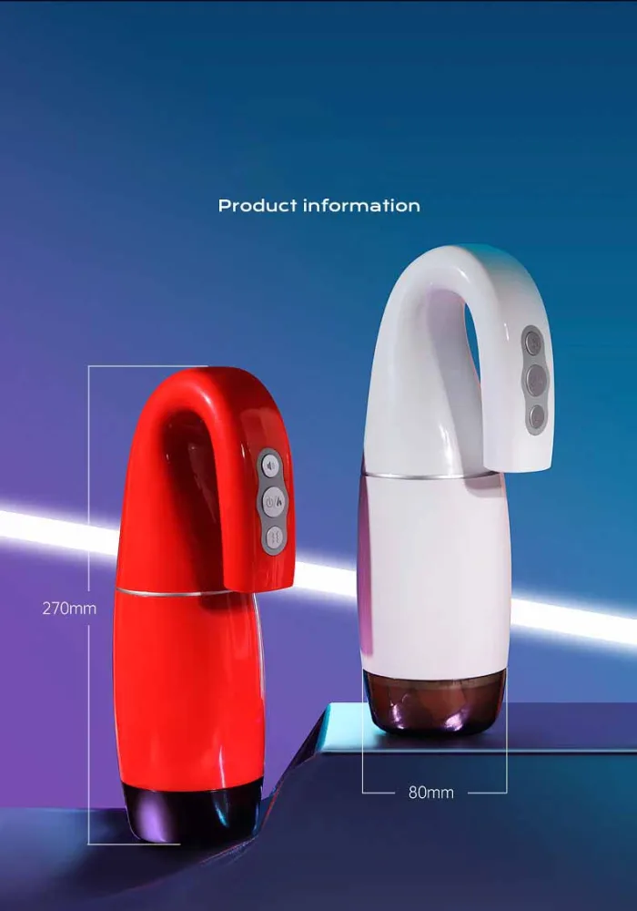 SWAN CUP 12-mode vibrating heated masturbator, premium — Premium Materials and Superior Design