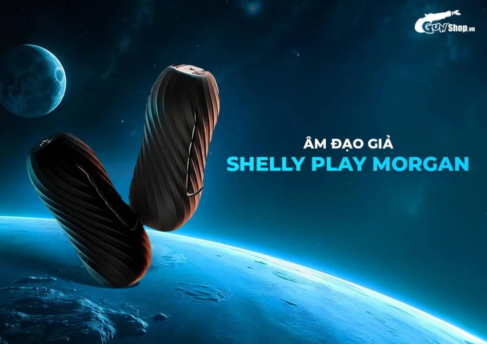 Shelly Play Morgan Textured Handheld Masturbator – 5D Core