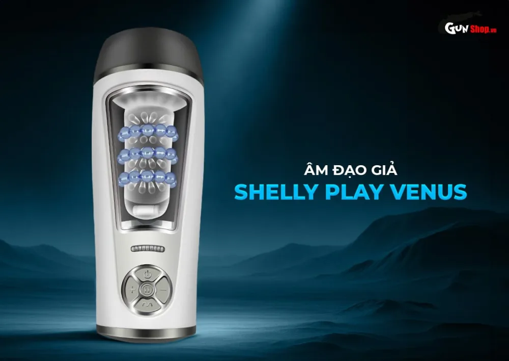 Shelly Play Venus Multi-Function Luxury Silicone Male Masturbator