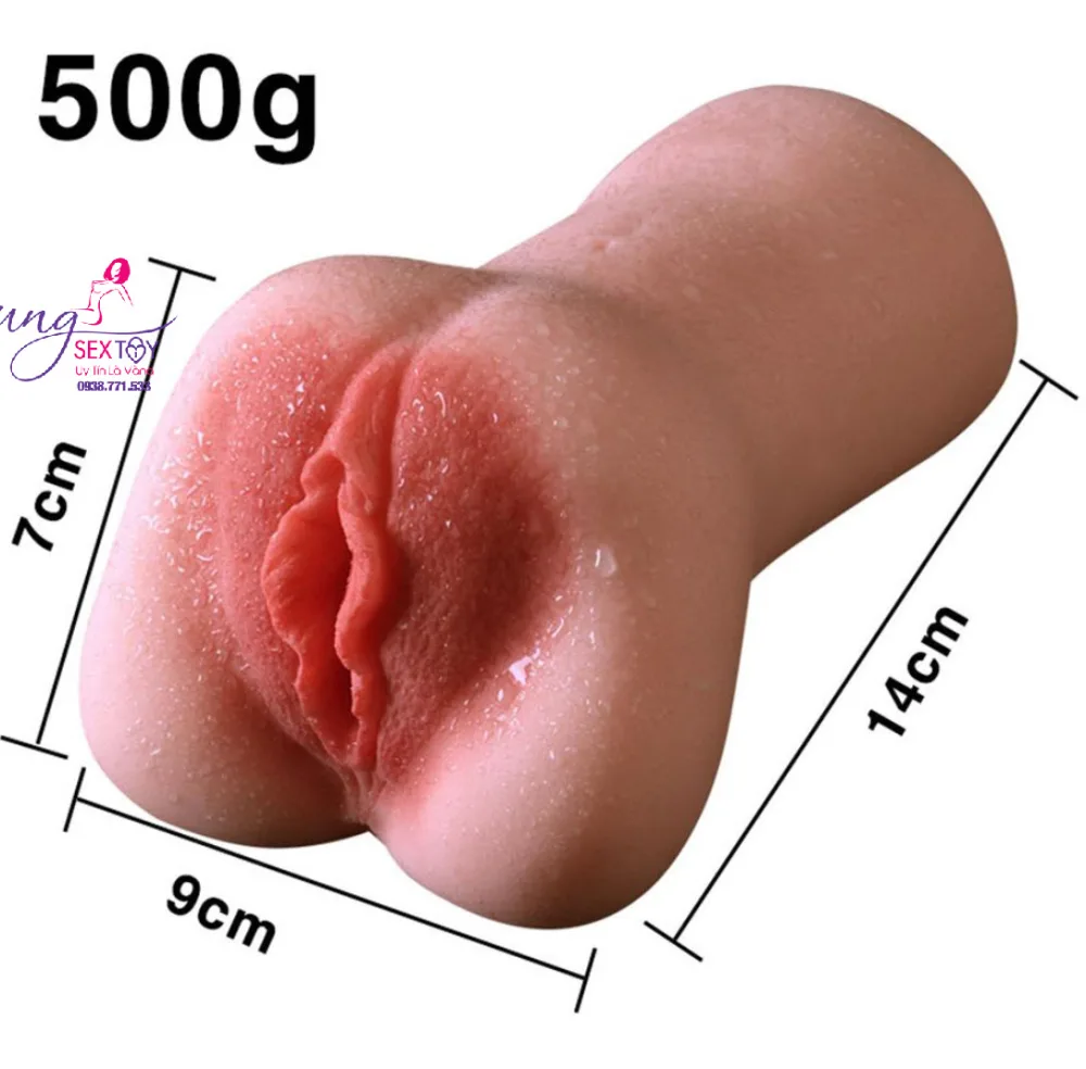 Super Soft Realistic Handheld Male Masturbator — Premium Medical-Grade Material Quality