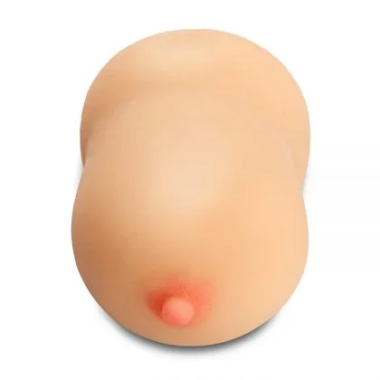 AD05 Silicone Breast Shaped Hands-Free Male Masturbation Toy