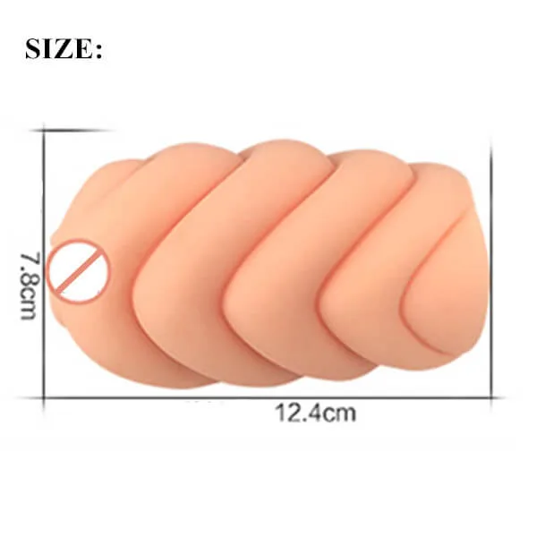 AD18C Realistic Silicone Masturbator Soft Male Pleasure Toy — Premium Features for Realistic Sensations