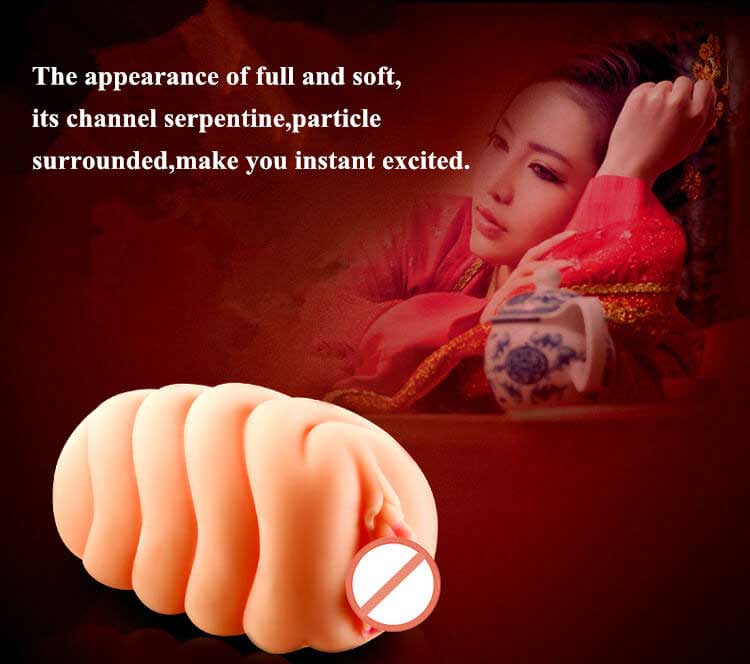 AD18C Realistic Silicone Masturbator Soft Male Pleasure Toy — Whether you use it for alone time or to spice up moments
