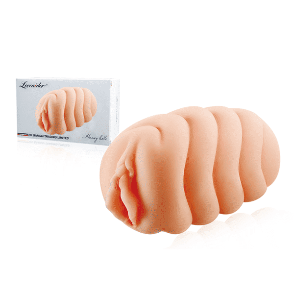AD18C Realistic Silicone Masturbator Soft Male Pleasure Toy — Its plump and flexible build ensures maximum comfort and