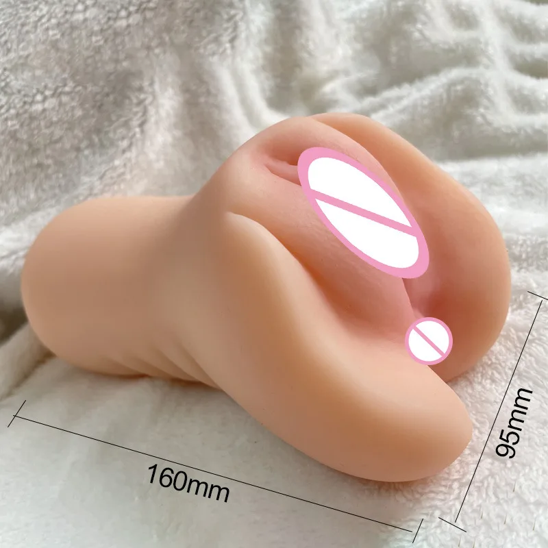 Ultra Soft Realistic Silicone Vaginal Sex Doll Insert — hình 3