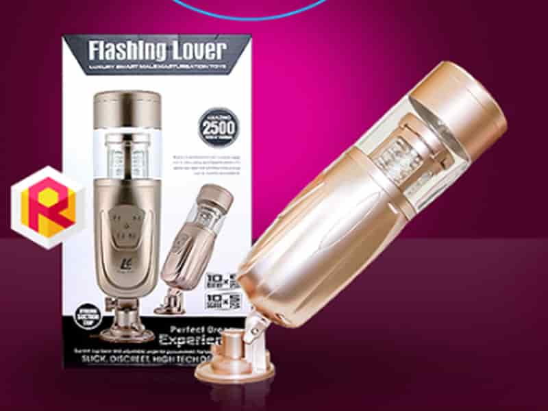 Male Masturbator Toy 2500 Modes Powerful Suction SHP190 — Perfect for Men Away from Home