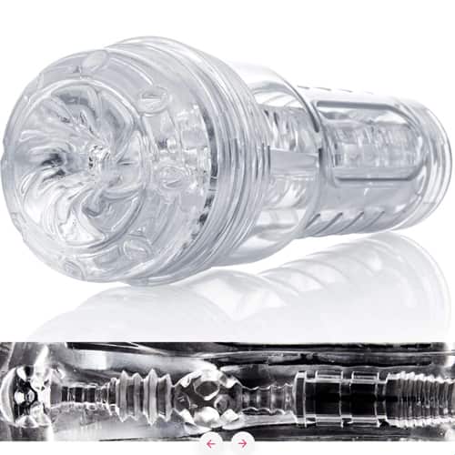 SHP1382 Clear Realistic Medical Silicone Masturbator — High-Quality & Safe Materials