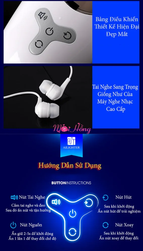Automatic 360 Rotating Male Masturbator Wall Mount — hình 12